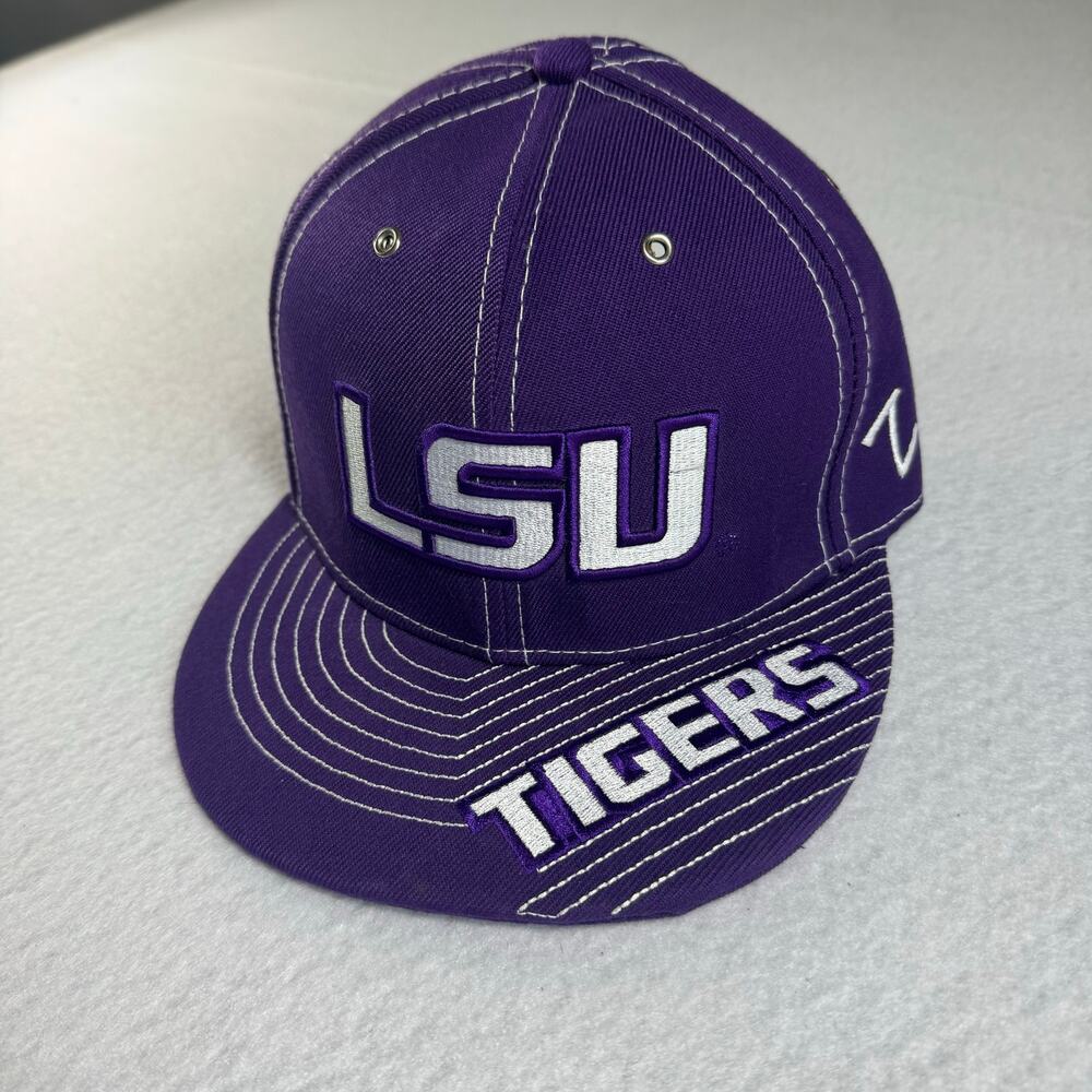 Zephyr Wool Blend Snapback LSU Tigers Purple NCAA SEC Football Baseball